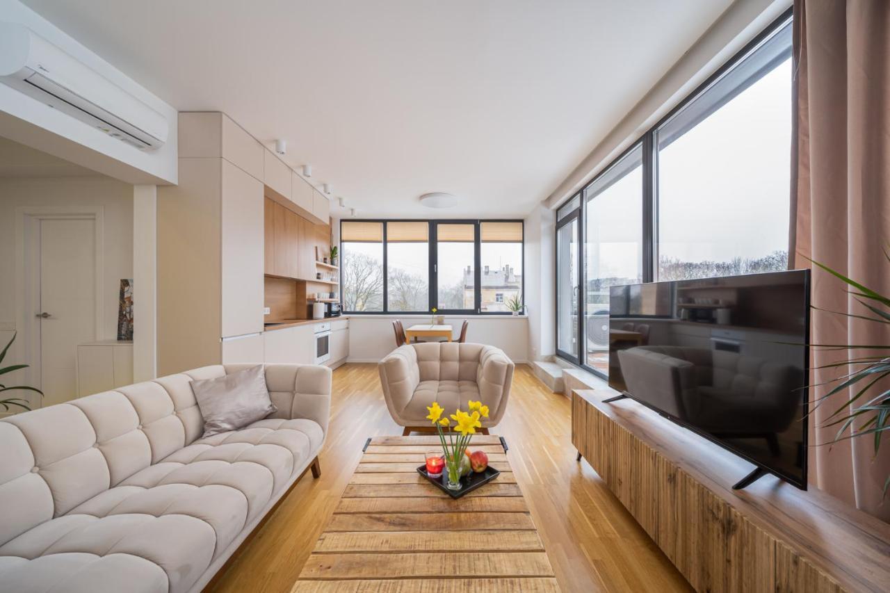 1-Bedroom Penthouse With Underground Parking Riga Exteriér fotografie