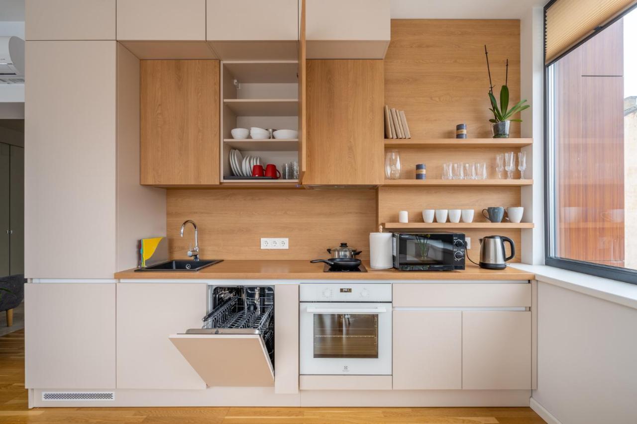1-Bedroom Penthouse With Underground Parking Riga Exteriér fotografie
